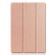Apple iPad 10.2\" 2019 / 2020 / 2021 - Vāks Apvalks Pārvalks | Tri-fold Leather Case Cover, Rose Gold