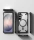 Ringke Fusion X Magnetic MagSafe vāciņš priekš Samsung Galaxy S26, Clear Black