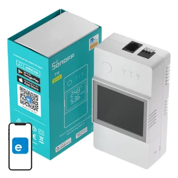 Sonoff THR316D TH Elite viedais WiFi temperatūras un mitruma relejs
