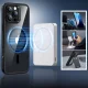 ESR Classic Hybrid HaloLock Case & Glass for iPhone 16 Pro, Clear/Black