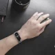 Tech-Protect Nerūsējošā aproce priekš Xiaomi Mi Smart Band 7 / NFC - melna | Stainless bracelet for black