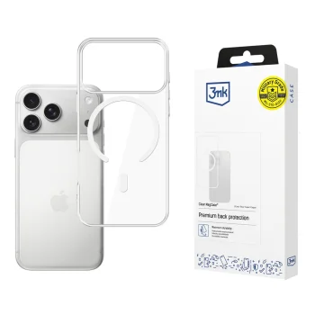 Прозрачный чехол 3mk Clear MagCase для Apple iPhone 17 Pro Max