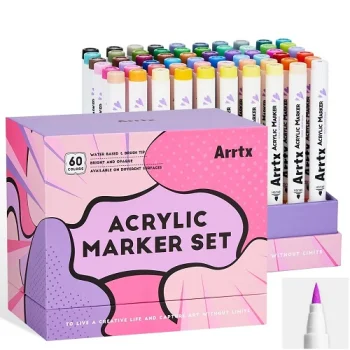 Akrila marķieri ARRTX, 60 krāsas, Anime Colors