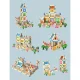 Bērnu Rotaļu Spēļu Leļļu Koka Māja - Konstruktors ar Aksesuāriem, 268 detaļas | Wooden Building Blocks Doll...