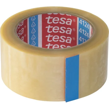 Упаковочная клейкая лента Tesa tesapack Ultra Strong 57176, 66 м x 50 мм, прозрачная