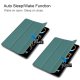 Apple iPad Pro 11\'\' (2024) (A2837 A2925) PU Leather Protective Tri-fold Book Case Cover, Green | Чехол...