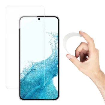 Гибридное защитное стекло Wozinsky Nano Flexi для Samsung Galaxy S22+ (S22 Plus), 9H, 0.15...
