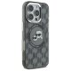 Karl Lagerfeld iPhone 16 Pro Case IML Monogram Karl & Choupette MagSafe, Black