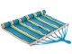 Dārza Mājas Vienvietīgs Šūpuļtīkls ar Koka Stieni - 200x80 cm | Garden Hammock