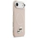 Karl Lagerfeld Karl & Choupette Pins MagSafe vāciņš iPhone, Air Pink