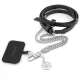 Универсальный ремешок для телефона Guess 4G Chain CBDY, черный