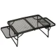 LUARO KX3186_1 saliekams tūrisma galds, 87x40x27 cm, melns