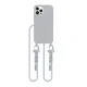 Tech-Protect iPhone 12 / 12 Pro vāciņš MagNecklace MagSafe, pelēks
