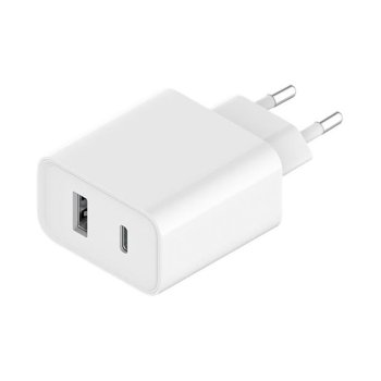 Xiaomi Travel Charger Combo ātrais lādētājs USB-A / USB-C 33W PD balts (BHR4996GL)