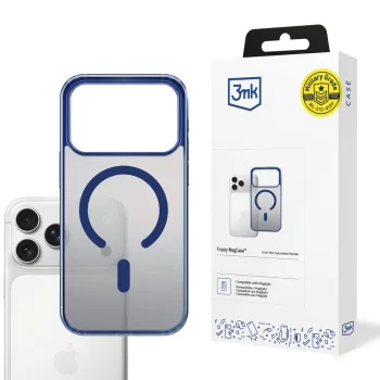 Чехол 3mk Frosty MagCase для iPhone 17 Pro, Синий