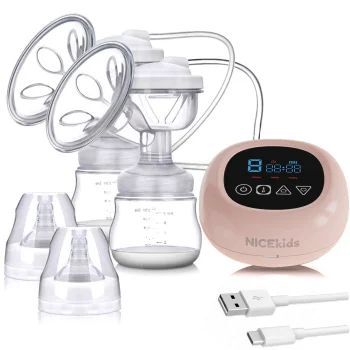 Nicekids Elektriskais trīsfāžu piena sūknis 2W1, BPA Free