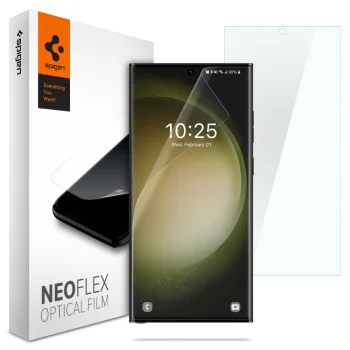 Гидрогелевая пленка Spigen Neo Flex для Samsung Galaxy S23 Ultra, 2 шт., прозрачная