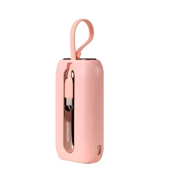 Внешний аккумулятор Joyroom JR-L012 Colorful Series 10000mAh 22.5W, розовый