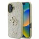 Guess Fixed Glitter Big 4G Case for iPhone 16 - Gold
