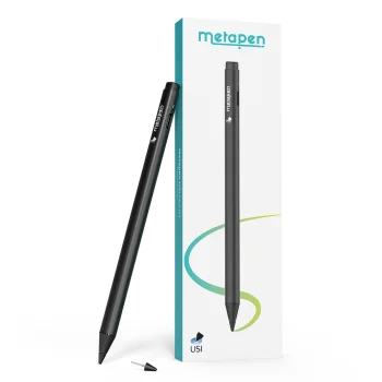Irbulis Metapen Pen G1 planšetdatoriem, 4096 līmeņi, USB-C, melns