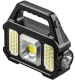 Uzlādējams Saules Bateriju Lukturītis, 6000K | Solar Rechargeable Flashlight