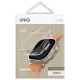 Uniq Garde Apple Watch Ultra 49mm case. transparent/dove clear