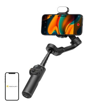 Стабилизатор Aochuan X2 Gimbal с RGB-подсветкой, черный