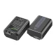 NEEWER NP-FW50 komplekts: 2 akumulatori 1100 mAh un dubultais lādētājs