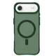 Чехол 3mk Smoke MagCase для iPhone Air с поддержкой MagSafe, зеленый