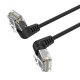 Vention Ethernet Network Cable RJ45, Cat 6, UTP, 3m, Black | Interneta Kabelis Vads