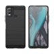 Carbon Case Silicone Case for Nokia C22 Black