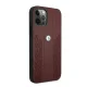Чехол BMW для iPhone 12 Pro Max Curve Perforate, красный