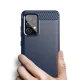 Чехол Carbon Case для Samsung Galaxy A72 4G синий