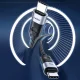 Orico CC240 USB-C uz USB-C kabelis 240W 480Mbps 1.5m, melns