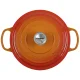 Le Creuset Signature apaļš čuguna katls 26 cm 5.3 l, oranžs