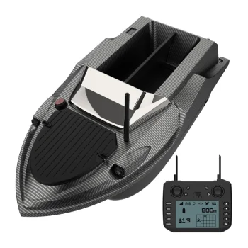 Flytec V080-Finder Fishfinder Bait Boat, 20,000 mAh (Battery Not Included)