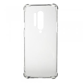 OnePlus 8 Silikona Vāciņš - Caurspīdīgs (Anti-Shock TPU Silicone Case Transparent)