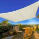 Square Sun Shade Sail 3x3m Waterproof Canopy MultiGarden, Beige