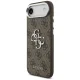 Чехол Guess 4G Big 4G Classic Logo для iPhone 17 Air - коричневый/серебристый