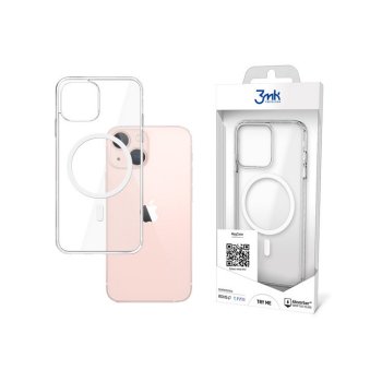 Apple iPhone 16 Pro 6.1" 3MK MagCase Clear Case Cover, Transparent | Caurspīdīgs Silikona Vāciņš Maciņš Apvalks...