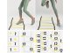 Training ladder for coordination exercises, 6 m, yellow