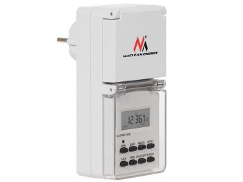 Maclean Digitālais Taimeris, Āra, Nejaušības Funkcija, 3600W, IP44, MCE08