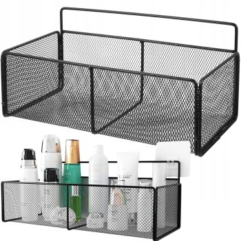 Piekarināms Metāla Grozs Organizators Plaukts Virtuvei vai Vannas Istabai | Metal Organiser Shelf for Kitchen or...