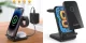 Беспроводное зарядное устройство Choetech 3-в-1, 15W, Black