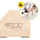 Деревянные упоры для отжиманий паралетсы 4FIZJO 30 x 12,5 x 10 см, 2 шт.