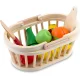 Rotaļu Koka Griežamie Augļi 9 gab. RK-870 Ricokids | Toy Wooden Cutting Fruits