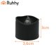 Ruhhy 00026128 LED Sveces 12 gab. 3.6cm Melnas