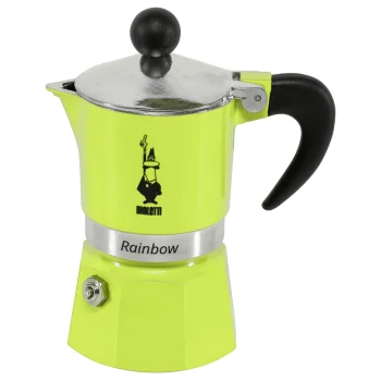 Bialetti Rainbow 1TZ Moka Espresso Maker 60 ml, Green