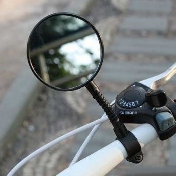 Velosipēda atpakaļskata spogulis ar atstarotāju | Universal Bicycle Mirror