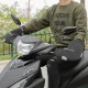 Rockbros D16-B stūres cimdi velosipēdiem un motocikliem, melni